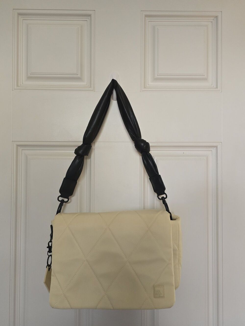 IHKWIP x Shawn Killinger  Knotted Strap Shoulder Bag- Coconut Milk